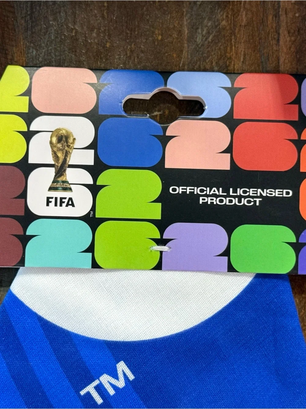 FIFA World Cup 2026 Official Licensed Product USA Patriotic Soccer Bandana NWT